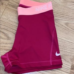 Nike PRO spandex shorts